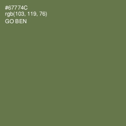 #67774C - Go Ben Color Image